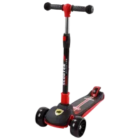 Детский трёхколёсный самокат 4Play Cool (643536) 50 кг/ Черный