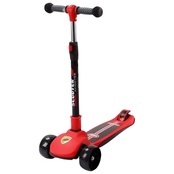 Trotinetă pentru copii cu trei roți 4Play Cool (643534) 50 kg/ Red photo 1 Trotinetă pentru copii cu trei roți 4Play Cool (643534) 50 kg/ Red photo 1