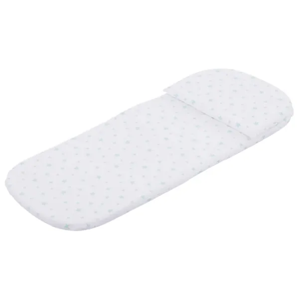 Матрасик для коляски Chipolino VVMAT 3800931045821 ,/ Звезды/ Мятный photo 1 Матрасик для коляски Chipolino VVMAT 3800931045821 ,/ Звезды/ Мятный photo 1