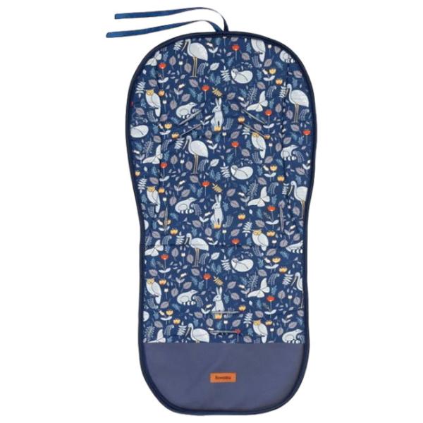 Salteluța pentru cărucior Sensillo Wafel 20759 Bumbac, poliester, polister/ Animale/ Dark Blue photo 1