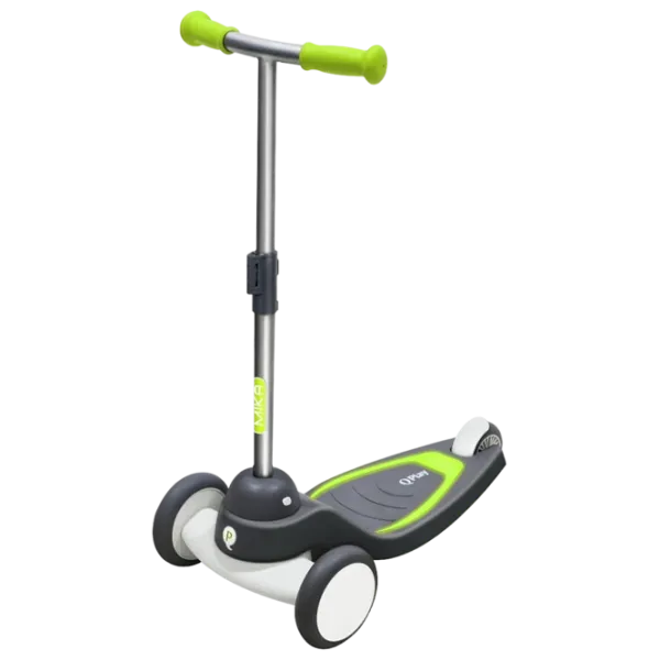Trotinetă pentru copii cu trei roți Qplay Mika (630329) 50 kg/ Green photo 1