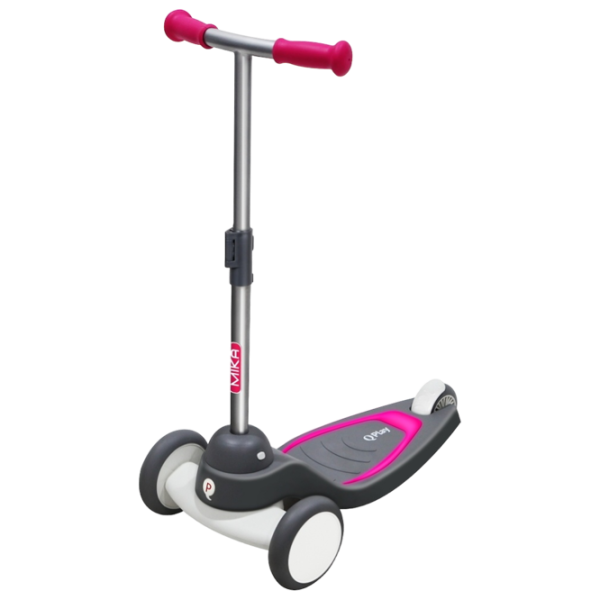 Trotinetă pentru copii cu trei roți Qplay Mika (630327) 50 kg/ Pink photo 1 Trotinetă pentru copii cu trei roți Qplay Mika (630327) 50 kg/ Pink photo 1