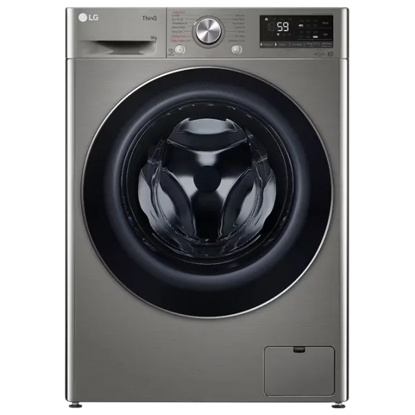 Mașină de spălat LG F4WV509S2TE 9 kg / 1400 rpm / Silver photo 1 Mașină de spălat LG F4WV509S2TE 9 kg / 1400 rpm / Silver photo 1