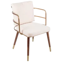 Scaun de bucătărie Caris Stefan Stofă/ Beige Brown