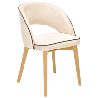 Кухонный стул Halmar Marino Ткань/ Кремовый