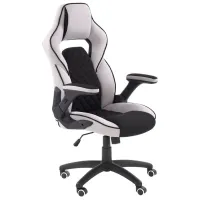 Офисное кресло Halmar Sonic Ткань/ Черный Серый