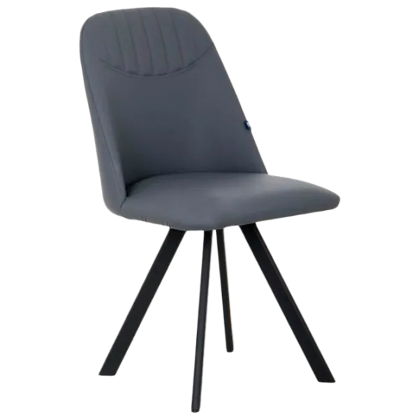 Scaun de bucătărie Nowy Styl Milana 4L ECO-70 Piele artificială/ Black photo 1