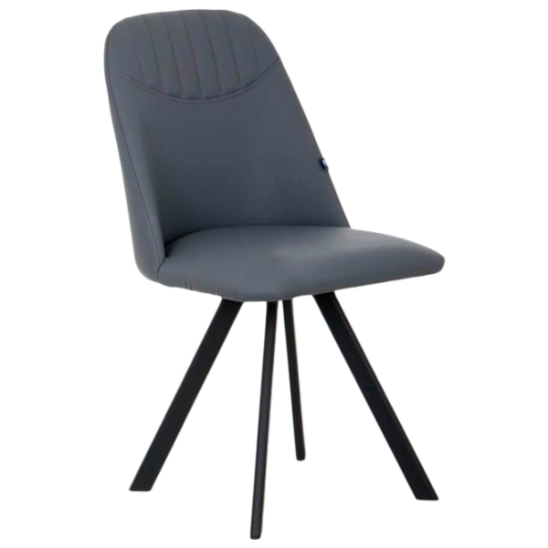 Scaun de bucătărie Nowy Styl Milana 4L ECO-70 Piele artificială/ Black photo 1