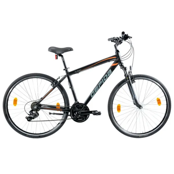 Bicicletă Gepida Alboin 200CRS 28" Oțel/ Gray Orange photo 1 Bicicletă Gepida Alboin 200CRS 28" Oțel/ Gray Orange photo 1