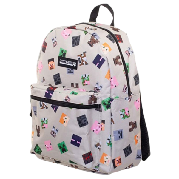 Ghiozdan pentru copii Minecraft Minecraft Beige  / Pink Beige / 20l photo 1