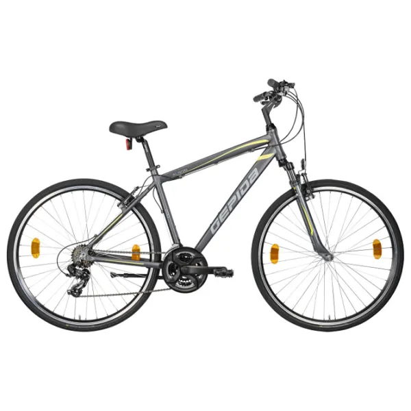 Bicicletă Gepida Alboin 200CRS 28" 20" Oțel/ Gray Yellow photo 1 Bicicletă Gepida Alboin 200CRS 28" 20" Oțel/ Gray Yellow photo 1