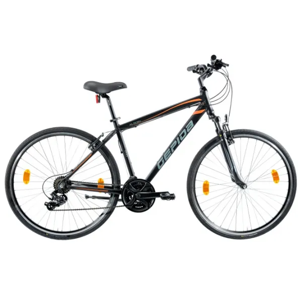 Bicicletă Gepida Alboin 200CRS 28" 19" Oțel/ Black Orange photo 1 Bicicletă Gepida Alboin 200CRS 28" 19" Oțel/ Black Orange photo 1