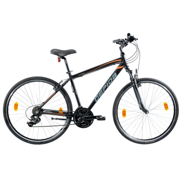 Bicicletă Gepida Alboin 200CRS 28" 19" Oțel/ Black Orange photo 1 Bicicletă Gepida Alboin 200CRS 28" 19" Oțel/ Black Orange photo 1