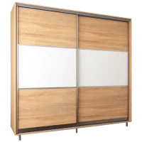 Dulap cupe Mobildor-Lux ARON S 18000 K 3025 180 x 60 x 220 / PAL / Stejar Sonoma