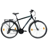 Велосипед Gepida Alboin 200 28" 19" Сталь/ Черный Зелёный