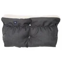 Рукавицы для коляски Womar Zaffiro iMove Полиэстер, Овчина/ Серый