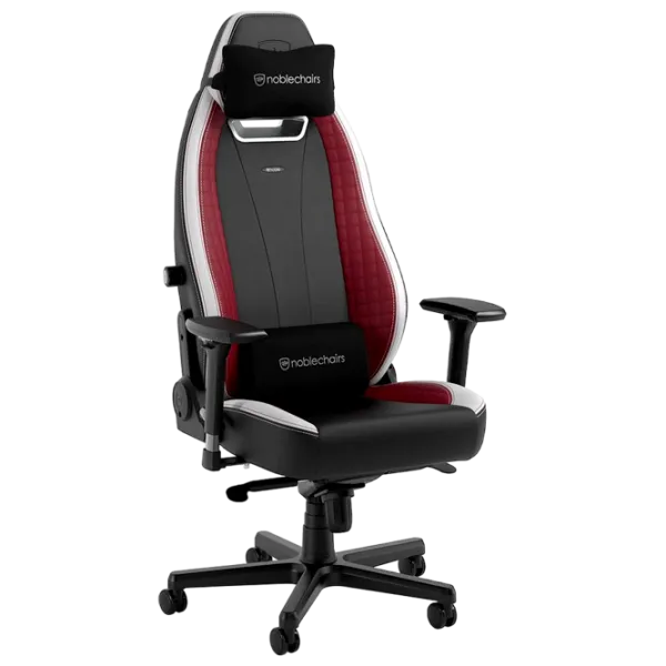 Scaun Gaming NOBLECHAIRS Legend Red Black photo 1