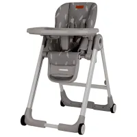 Scaun de masă MoMi Luxuria (DT-13081-2) Clasic/ 6 luni/ Dark Gray