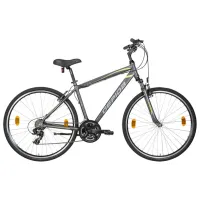 Велосипед Gepida Alboin 200CRS 28" 19" Сталь/ Серый Желтый