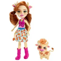 Păpușă Cailey Cow & Curdle FXM77 model/ 4+