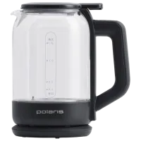 Электрочайник Polaris PWK 1712CGLD 1.5л / Скрытый / Черный