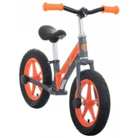 Bicicletă fără pedale Kikka Boo Leo 11" 13" Metal/ Black Orange
