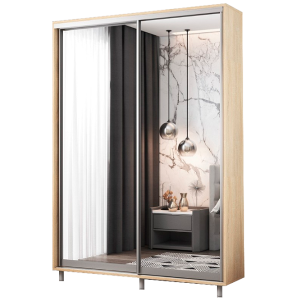 Dulap cupe Mobildor-Lux ARON S 1000 3025 100 x 60 x 220 / LPAL / Stejar Sonoma photo 1