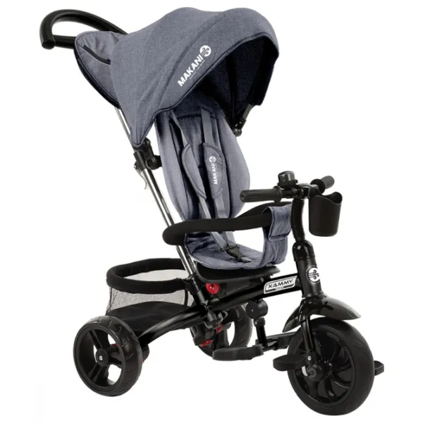 Triciclu Makani Xammy 25 kg/ Gray photo 1 Triciclu Makani Xammy 25 kg/ Gray photo 1