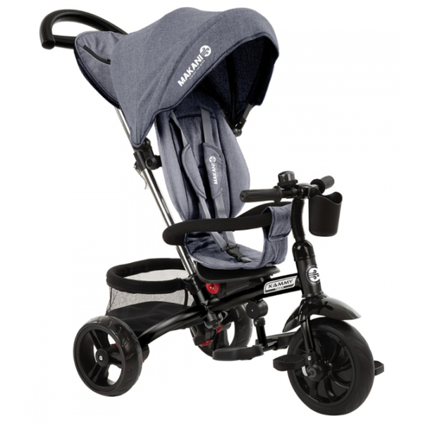 Triciclu Makani Xammy 25 kg/ Gray photo 1 Triciclu Makani Xammy 25 kg/ Gray photo 1