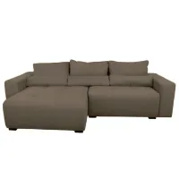 Canapea DecoPrim Turin () Stofă/ Brown