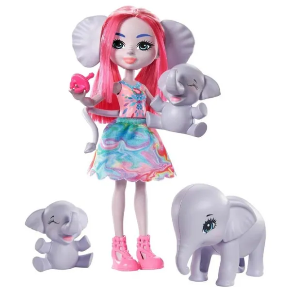 Набор Enchantimals Esmeralda Elefant GTM30  модель / 4+ photo 1