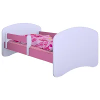 Pat pentru copii Happy Babies Happy 80 x 160 cm/ Placa/ White