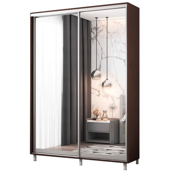 Шкаф cupe Mobildor-Lux ARON S 1200 2226 120 x 60см x 220 / LPAL / Венге photo 1 Шкаф cupe Mobildor-Lux ARON S 1200 2226 120 x 60см x 220 / LPAL / Венге photo 1