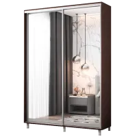 Dulap cupe Mobildor-Lux ARON S 1200 2226 120 x 60 x 220 / LPAL / Wenghe