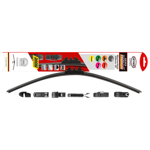 Стеклоочиститель передний Универсал (Flat Premium) Heyner/ 20"/ 500 мм photo 1