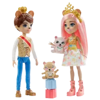 Набор Enchantimals Медведи Брейли и королевская семья GYJ07 королевская семья / 4+