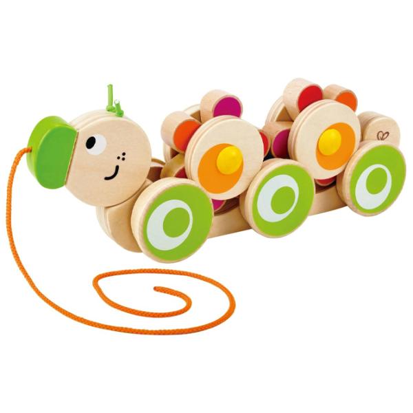 Развивающий набор Hape Walk-a-long Caterpillar E0351A 1+/ Разноцветный photo 1 Развивающий набор Hape Walk-a-long Caterpillar E0351A 1+/ Разноцветный photo 1