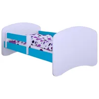 Pat pentru copii Happy Babies Happy 70 x 140 cm/ Placa/ White