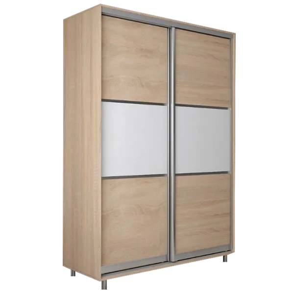 Шкаф cupe Mobildor-Lux ARON 1500 K 3025 150 x 60см x 220 / ЛДСП / Дуб Сонома photo 1 Шкаф cupe Mobildor-Lux ARON 1500 K 3025 150 x 60см x 220 / ЛДСП / Дуб Сонома photo 1
