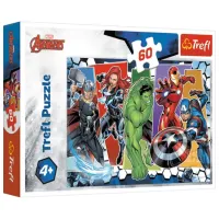 Пазл 2D Trefl The Avengers Invincible 3+/ Количество деталей: 60