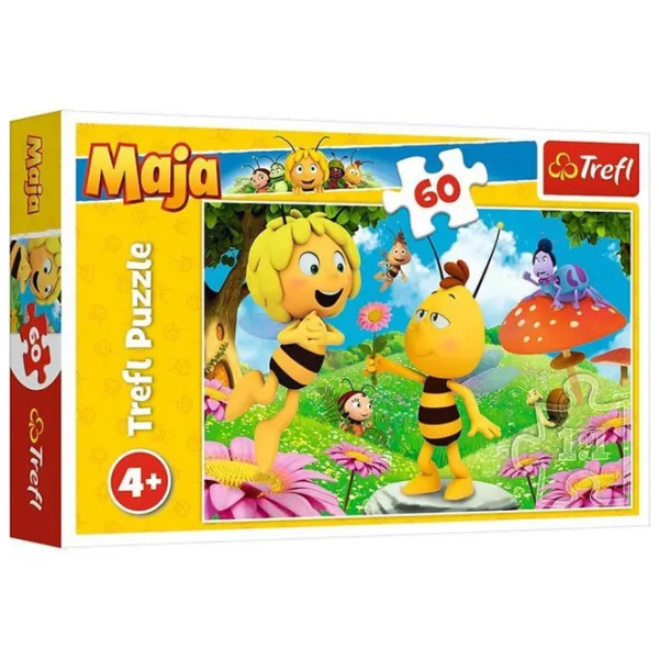 Пазл 2D Trefl Flower for Maya 3+/ Количество деталей: 60 photo 1