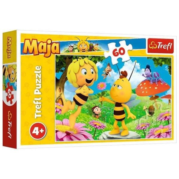 Пазл 2D Trefl Flower for Maya 3+/ Количество деталей: 60 photo 1