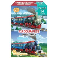 Пазл 2D Noriel Лето и зима 3+/ Количество деталей: 24