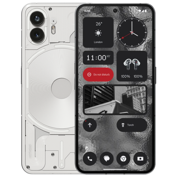 Nothing Phone 2 12 GB/ 256 GB/ Dual SIM/ White  photo 1 Nothing Phone 2 12 GB/ 256 GB/ Dual SIM/ White  photo 1