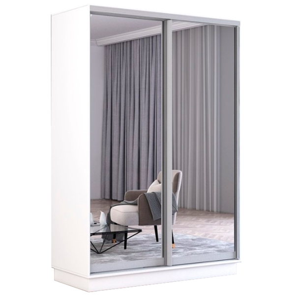 Dulap cupe Mobildor-Lux Fox 1500 110 150 x 60 x 220 / PAL / White photo 1