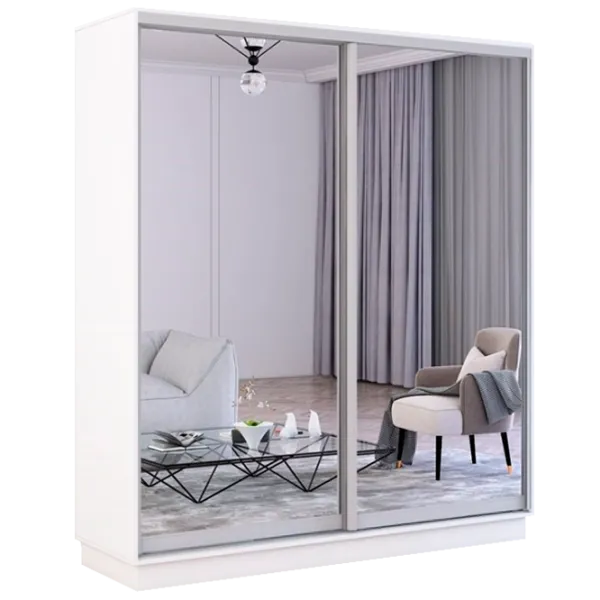Dulap cupe Mobildor-Lux Fox 1800 110 180 x 60 x 220 / PAL / White photo 1 Dulap cupe Mobildor-Lux Fox 1800 110 180 x 60 x 220 / PAL / White photo 1