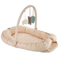 Кокон для новорожденных BabyJem Between () Хлопок/ Розовый