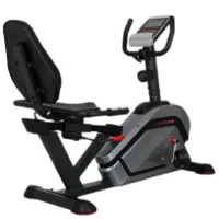 Велотренажер LifeTop LT808 Горизонтальная/ Черный