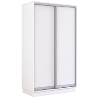 Шкаф cupe Mobildor-Lux Fox 1300 110 130 x 60см x 220 / ЛДСП / White