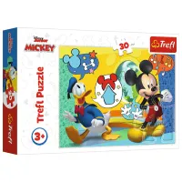Пазл 2D Trefl Mickey Mouse and Funhouse 3+/ Количество деталей: 30